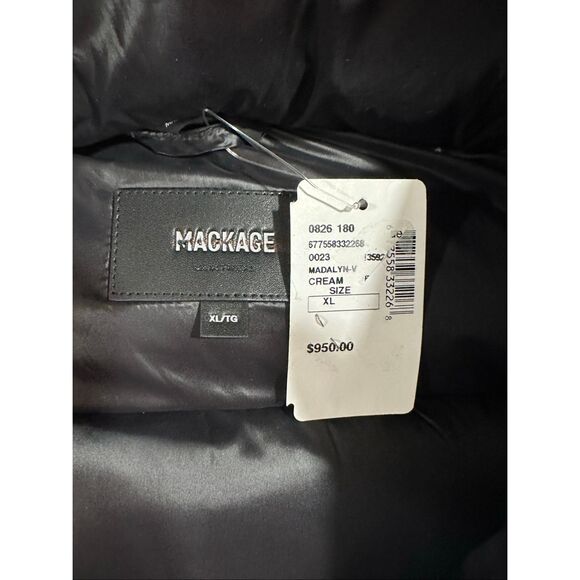 MADALYN lustrous light down jacket with hood for ladies in Camel Size XL $950 - Picture 11 of 12